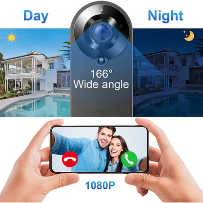 Smart WiFi Video Doorbell Camera